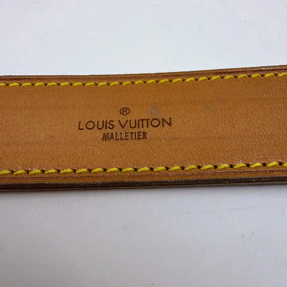 Louis Vuitton Shoulder Pad Beige Vachetta Leather - Picture 2 of 6